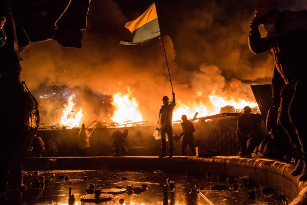***BESTPIX*** Violence Escalates As Kiev Protests Continue